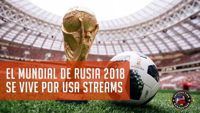 El mundial de fútbol 2018 será seguido vía streaming por la mayoría de aficionados
