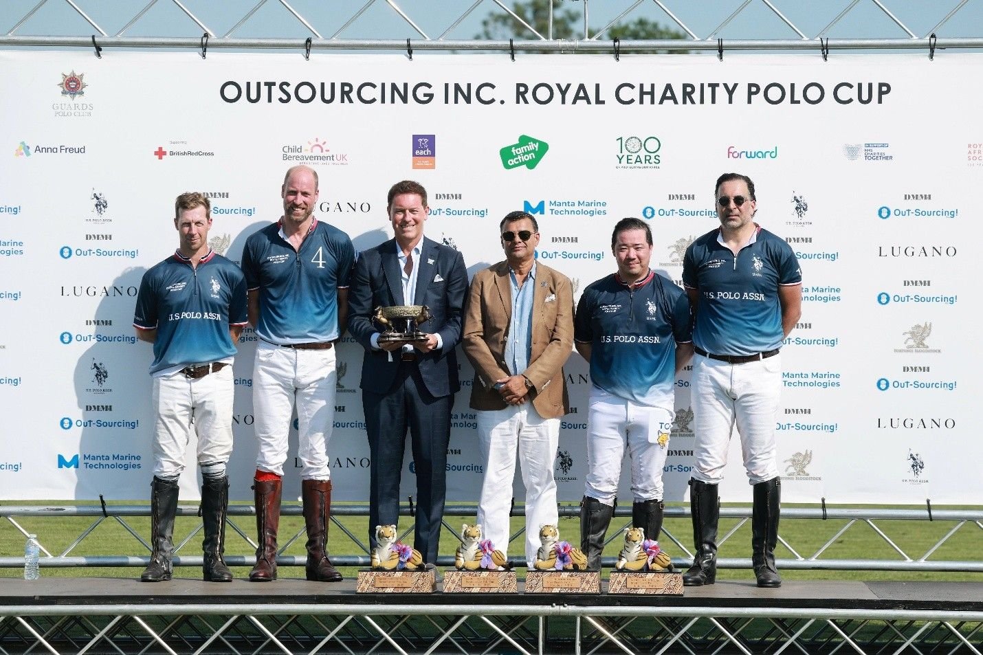U.S. Polo Assn. celebra su séptimo año de apoyo a la 2025 Outsourcing Inc. Royal Charity Polo Cup