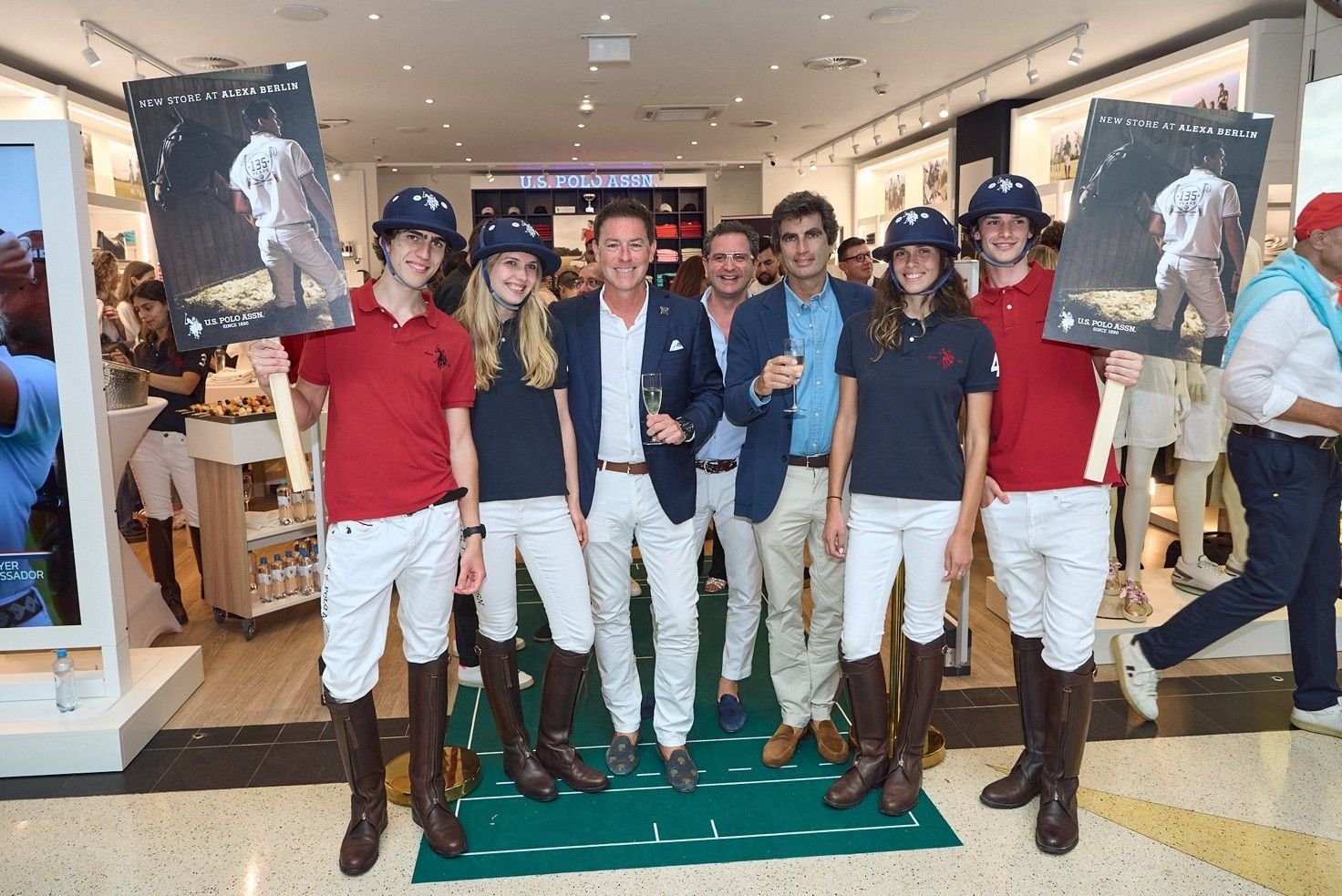 La marca deportiva global U.S. Polo Assn. lanza su primera tienda minorista en Berlín, Alemania